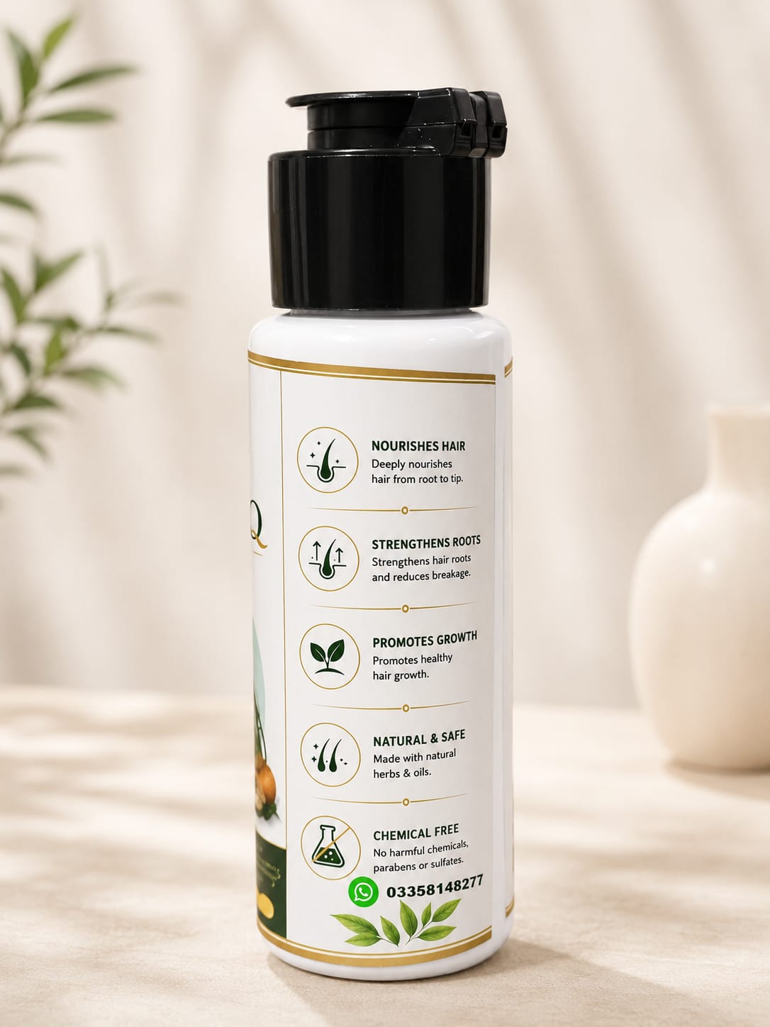 Rawaq Organic Hair  Oil - Regular